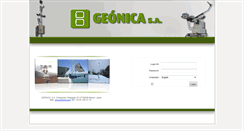 Desktop Screenshot of documentacion.geonica.com